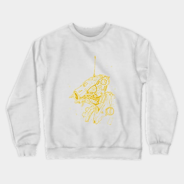 Police bot monitoring (light) Crewneck Sweatshirt by INKSPACE